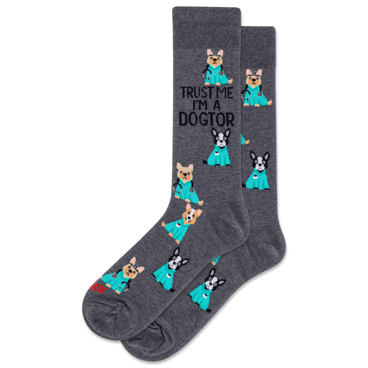 Men's Trust Me I'm a Dogtor Crew Socks