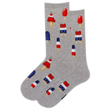 HOTSOX Kids' Patriotic Ice Cream Crew Socks