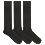 Chaps Men's Solid Supersoft Dress Crew Socks 3 Pair