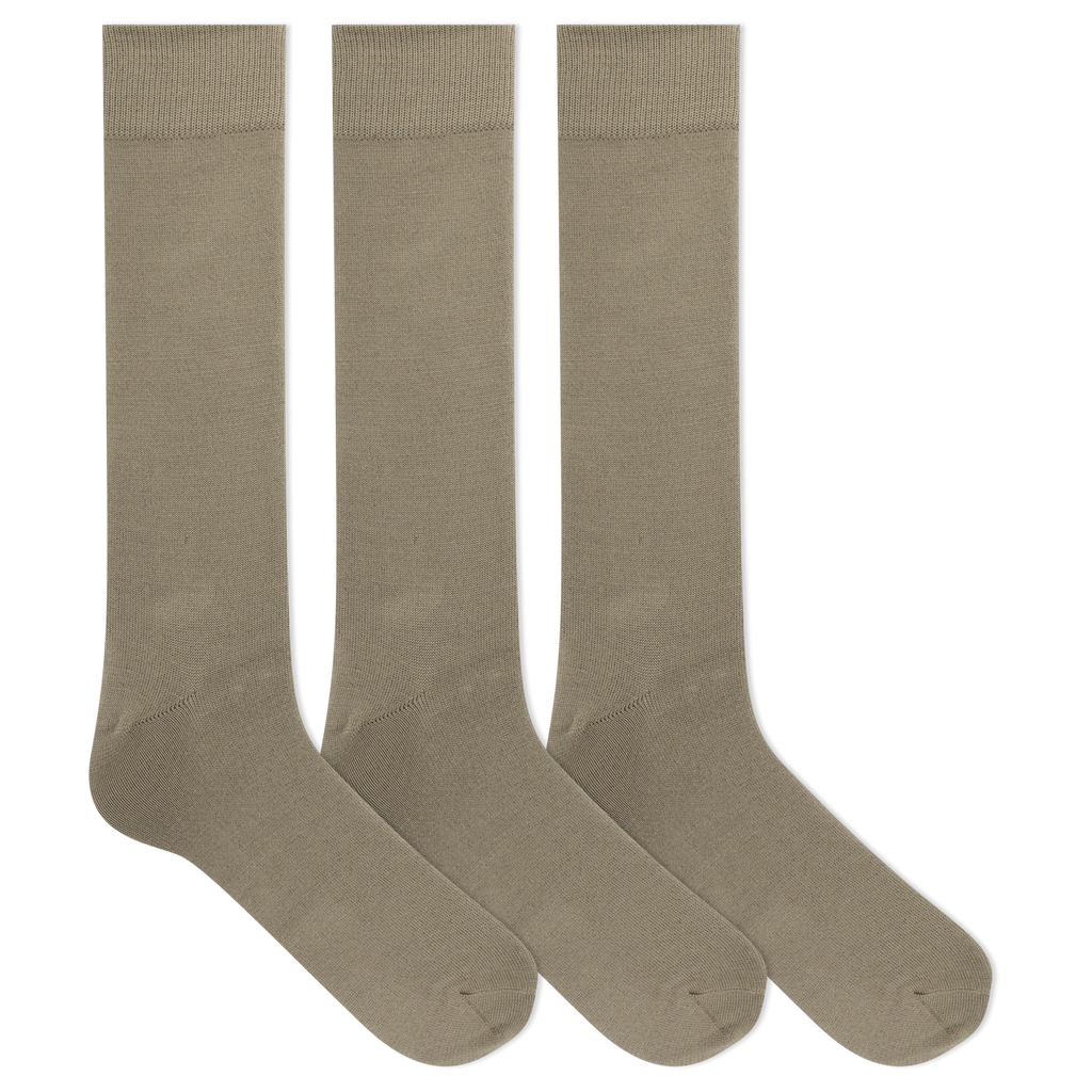 Chaps Men's Solid Supersoft Dress Crew Socks 3 Pair Loops & Wales