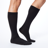 Dr. Scholl's Men's Graduated Compression Over the Calf Socks 3 Pair - Made in the USA