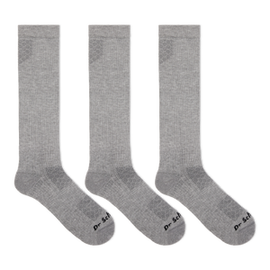 Dr. Scholl's Men's Work Graduated Compression Over The Calf Socks 3 Pair Pack
