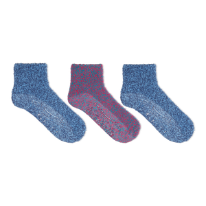 Dr. Scholl's Women's Soothing Spa Low Cut Gripper Socks, 3 Pack – Loops ...