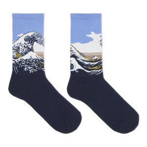 HOTSOX Women’s Hokusai’s Great Wave Socks