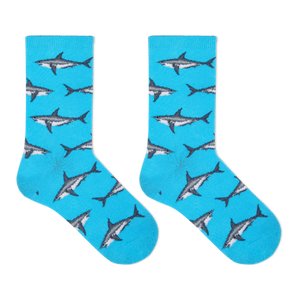 HOTSOX Kid's Great White Sharks Socks