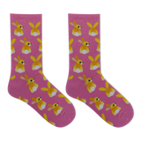 HOTSOX Kid's Bunny Tails Crew Socks