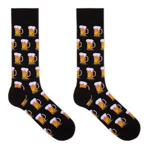 HOTSOX Men's Beer Crew Socks