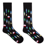 HOTSOX Men's Fishing Lures Crew Socks
