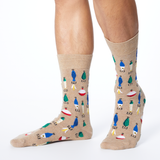 HOTSOX Men's Fishing Lures Crew Socks