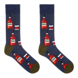 HOTSOX Men's Bourbon Crew Socks