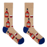 HOTSOX Men's Bourbon Crew Socks