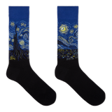 HOTSOX Men's Van Gogh's Starry Night Socks