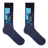 HOTSOX Men's Picasso's Old Guitarist Socks