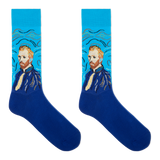 HOTSOX Men's Van Gogh's Self-Portrait Socks