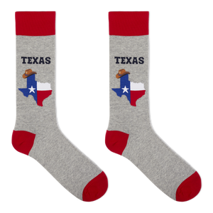 HOTSOX Men's Texas Crew Socks