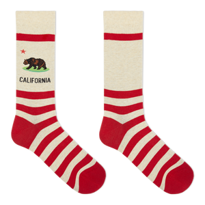 HOTSOX Men's California Crew Socks