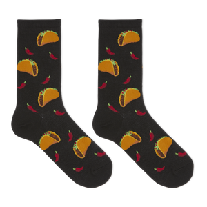 HOTSOX Women's Tacos Crew Socks