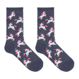 HOTSOX Women's Unicorn Crew Socks thumbnail