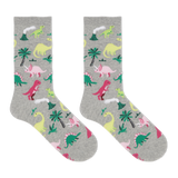 HOTSOX Women's Dinosaurs Crew Socks