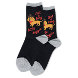 HOTSOX Women's Get a Long Little Doggie Socks