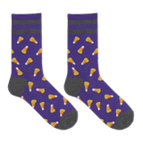 HOTSOX Women's Candy Corn Crew Socks