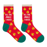 HOTSOX Women's All The Jingle Ladies Socks