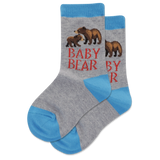 HOTSOX Kid's Baby Bear Crew Socks