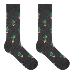 HOTSOX Men's Cactus Crew Socks