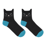 HOTSOX Women's Cat Ears Anklet Socks