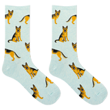 HOTSOX Women's German Shepherds Crew Sock thumbnail