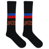 HOTSOX Women's Cheetah Stripe Compression Sock