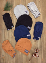 Jeep® 2-Piece Ribbed Beanie and Glove Set