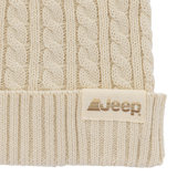 Jeep® 3-Piece Cable Knit Scarf, Hat and Glove Set