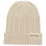 Jeep® 3-Piece Cable Knit Scarf, Hat and Glove Set