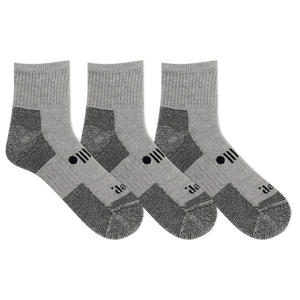 Jeep® Men's Classic Cotton Ankle Socks 3 Pair Pack - Moisture Wicking, Cushioned Comfort