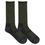 Jeep® Men's Heavy Duty Wool Crew Socks 2 Pair Pack - Cushioned Comfort