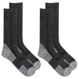 Jeep® Men's Wool Blend Trail Crew Socks 2 Pair Pack - Breathable, Cushioned Comfort