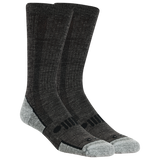 Jeep® Men's Wool Blend Trail Crew Socks 2 Pair Pack - Breathable, Cushioned Comfort thumbnail