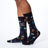 K.Bell Men's Drums Crew Socks thumbnail