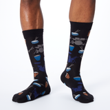 K.Bell Men's Drums Crew Socks