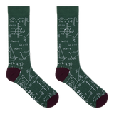 K.Bell Men's Equations Crew Socks