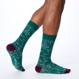 K.Bell Men's Equations Crew Socks