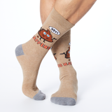K.Bell Men's It Happens Crew Socks
