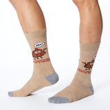 K.Bell Men's It Happens Crew Socks