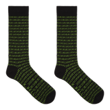 K.Bell Men's Binary Tech Crew Socks