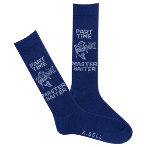K.Bell Men's Part-Time Master Baiter Crew Sock