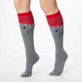 K.Bell Women's Shark Knee High Socks thumbnail