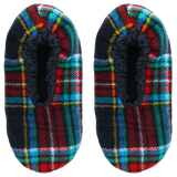 K.Bell Women's Soft and Dreamy Plaid Sherpa Slipper