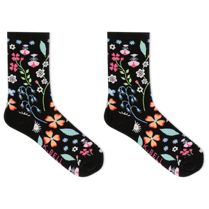K.Bell Women's Floral Sock Crew Socks