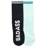 K.Bell Women's K.B Athletic Badass Active Anklet Sock 2 Pack thumbnail